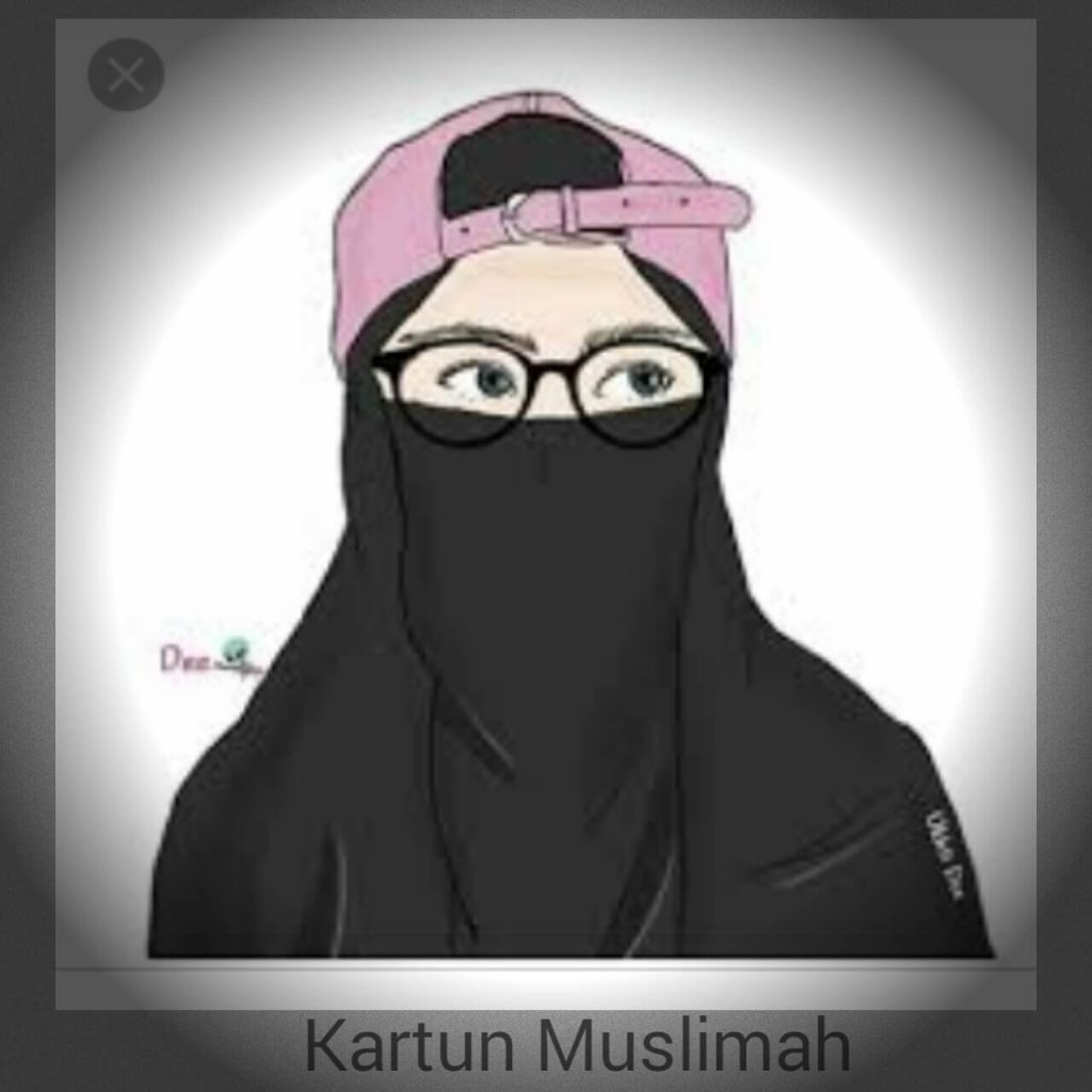 gambar kartun muslimah