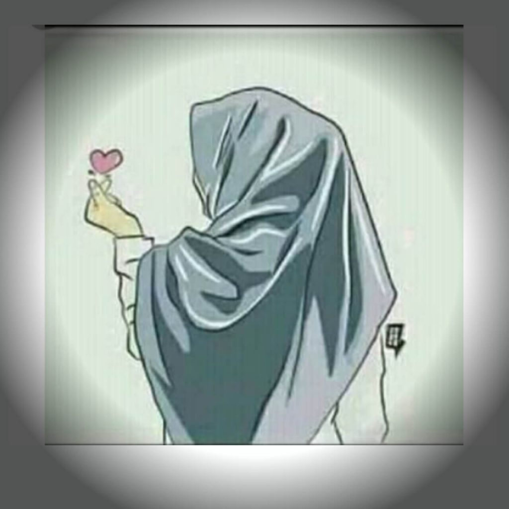 gambar kartun muslimah